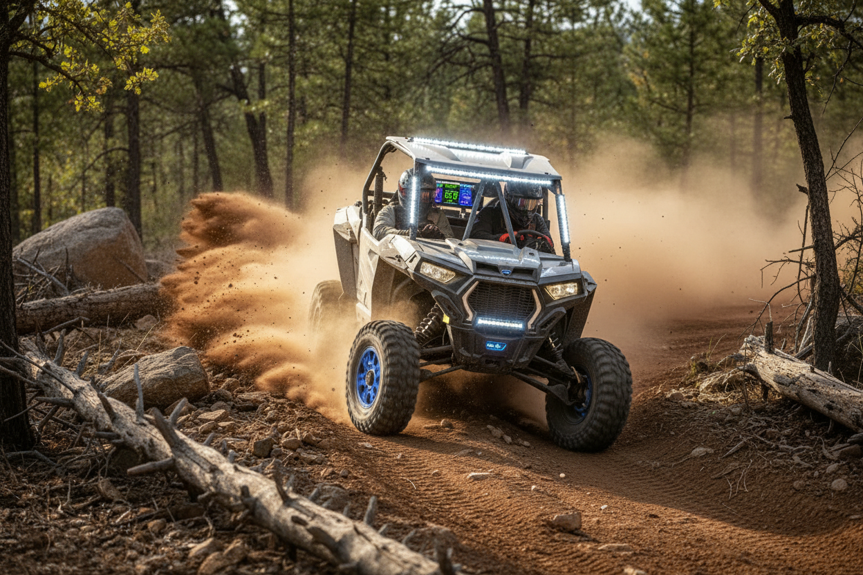 bigger tires and more technological and fast